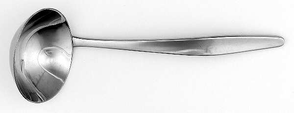 Chandelle (Stainless) Solid Piece Cream Ladle