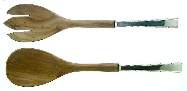 Horizon (Sterling, 1944) Wooden Bowl 2-Piece Salad Set