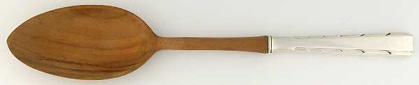 Horizon (Sterling, 1944) Salad Serving Spoon Wooden Bowl