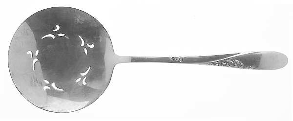 Rose Spray (Sterling, 1955) Tomato Server, Solid Piece