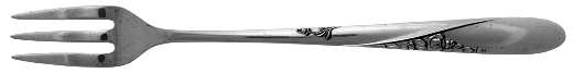 Rose Spray (Sterling, 1955) Cocktail/Seafood Fork