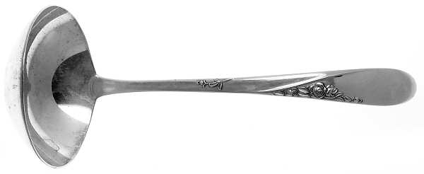 Rose Spray (Sterling, 1955) Solid Piece Cream Ladle