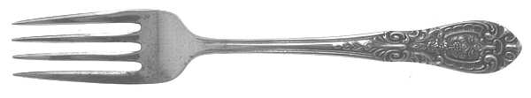 Southern Grandeur Individual Salad Fork by Easterling