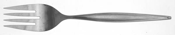 Ebtide (Stainless) Medium Solid Cold Meat Serving Fork