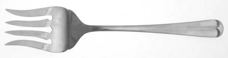 Brookfield (Stainless) Medium Solid Cold Meat Serving Fork