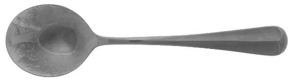 Brookfield (Stainless) Round Bowl Soup Spoon (Gumbo)