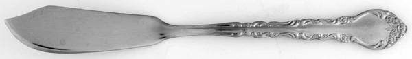 EXF10 (Stainless) Flat Handle Master Butter Knife