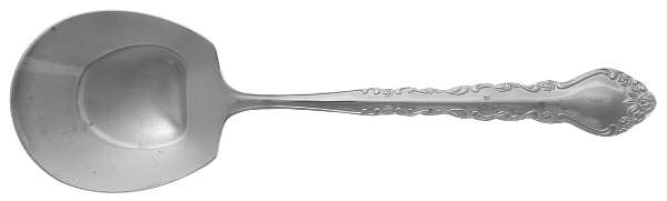 EXF10 (Stainless) Solid Smooth Casserole Spoon