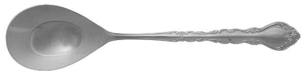 EXF10 (Stainless) Solid Salad Serving Spoon