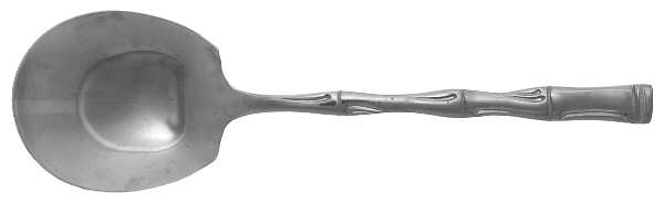 EXF8 Solid Smooth Casserole Spoon