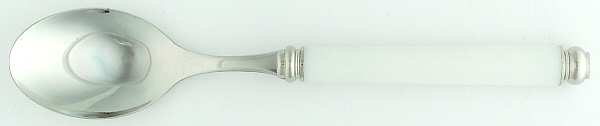 Arcadia-White (Stainless) Place/Oval Soup Spoon