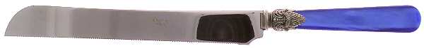 Napoleon-Pearl Blue (Stainless) Cake Slicer with Stainless Blade