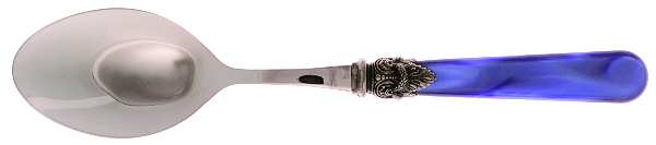 Napoleon-Pearl Blue (Stainless) Salad Servng Spoon with Stainless Bowl