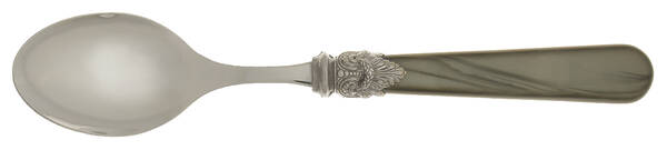 Napoleon-Pearl Black (Stainless) Oval Place Soup Spoon