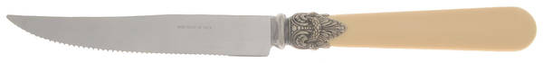 Napoleon-Ivory (Stainless) Individual Steak Knife Hollow Handle Serrate Blade