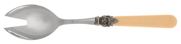 Napoleon-Ivory (Stainless) Salad Serving Fork with Stainless Prongs