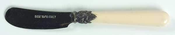 Napoleon-Ivory (Stainless) Butter Spreader Hollow Hdl-Paddle/Stainless Blade