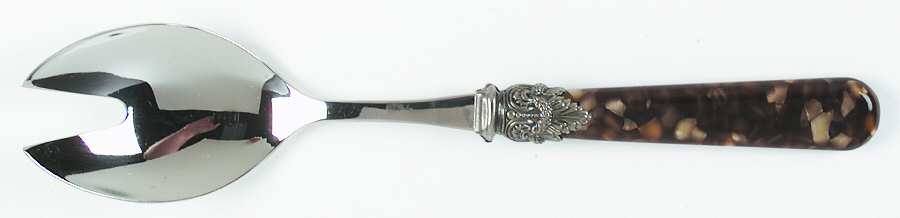 Napoleon-Tortoise (Stainless) Salad Serving Fork with Stainless Prongs