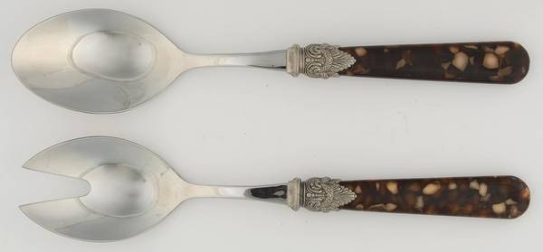 Napoleon-Tortoise (Stainless) 2 Pc Salad Set with Stainless Bowl