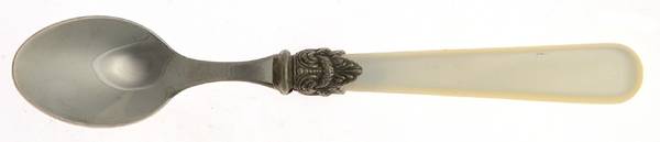 Napoleon-Pearl White (Stainless) Demitasse Spoon