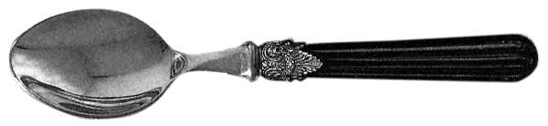 Versailles-Black (Stainless) Teaspoon