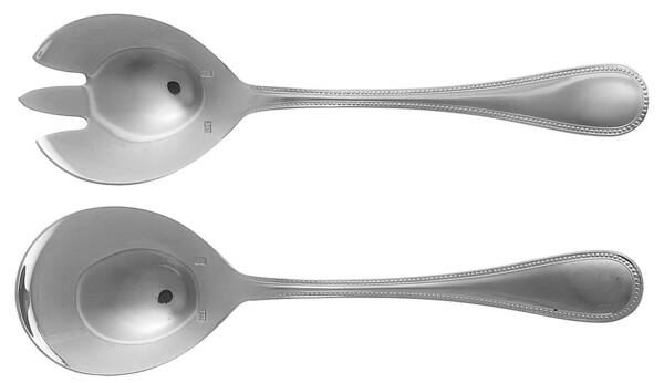 Chatelet (Stainless, Glossy) (2 Pc) Solid Salad Set