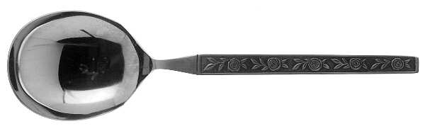 ELD11 (Stainless) Solid Smooth Casserole Spoon