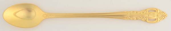 Baroque Gold (Gold Electroplate) Iced Tea Spoon