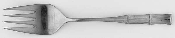 ELD13 (STAINLESS) Medium Solid Cold Meat Serving Fork