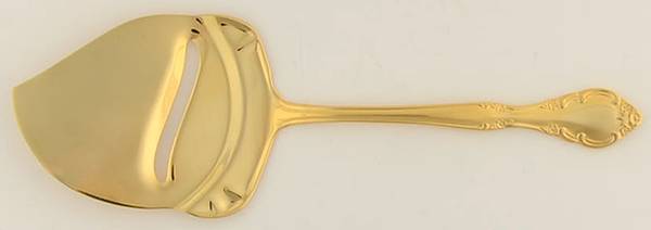 Golden Cascade (Gold Electroplate) Cheese Plane Solid Piece