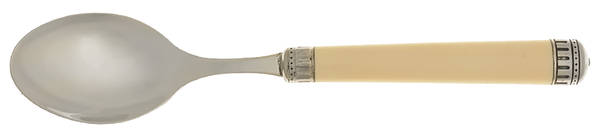 Italia-Ivory (Stainless) Place/Oval Soup Spoon