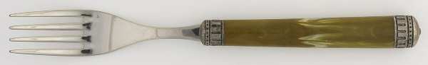 Italia-Olive Green (Stainless) Fork