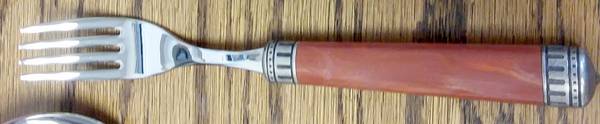 Italia-Red Sienna (Stainless) Individual Salad Fork