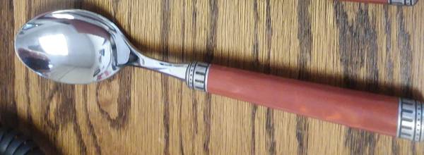 Italia-Red Sienna (Stainless) Place/Oval Soup Spoon