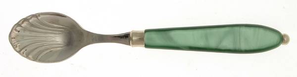 Vendome-Pearl Green (Stainless) Sugar Spoon