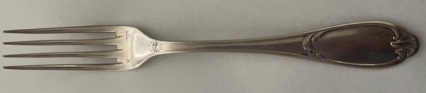 Mozart (Pompadour) Silverplate Fork