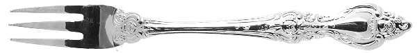 ESI10 (Silverplate) Cocktail/Seafood Fork