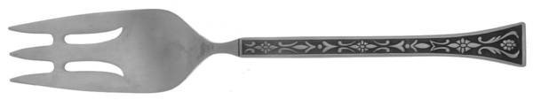 Siboney (Stainless) Large Solid Cold Meat Serving Fork