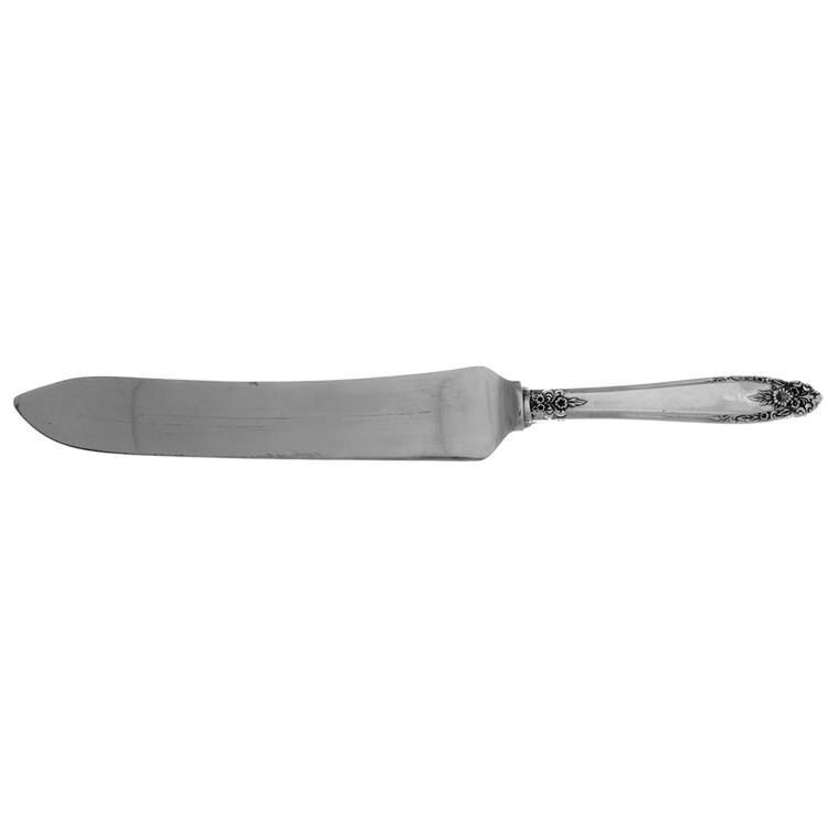 ELD15 (Silverplate, Nickel) Large Stainless Blade Roast Carving Knife