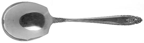 ELD15 (Silverplate, Nickel) Solid Smooth Casserole Spoon