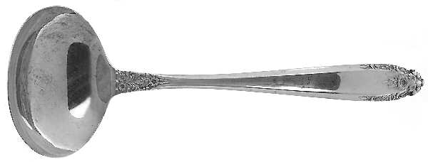 ELD15 (Silverplate, Nickel) Solid Gravy Ladle