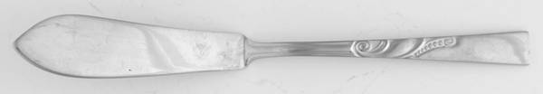 Dunbar (Stainless) Flat Handle Master Butter Knife