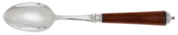 Conde-Round Briar Bur (Sterling) Five O'Clock Teaspoon