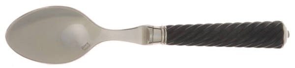 Montaigne-Twisted Black Wood (Silverplate) Teaspoon