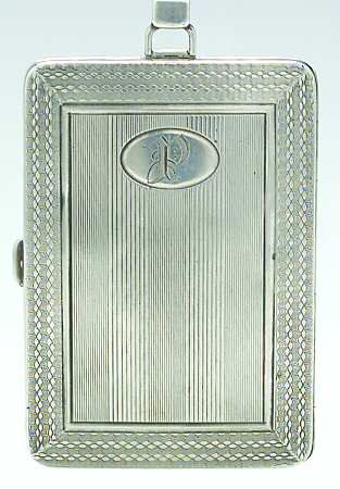 Sterling Hollowware Calling Card Case