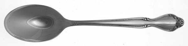 Wedding Rose (Stainless) Place/Oval Soup Spoon