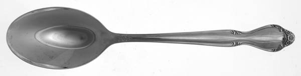 Wedding Rose (Stainless) Tablespoon (Serving Spoon)