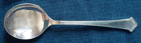 Trefoil (Silverplate) Round Bowl Soup Spoon (Cream Soup)