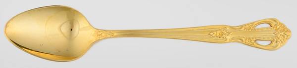 Alcinda(Gold Electroplate) Teaspoon
