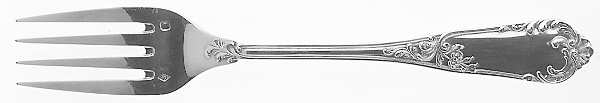Rocaille (Silverplate) Individual Salad Fork